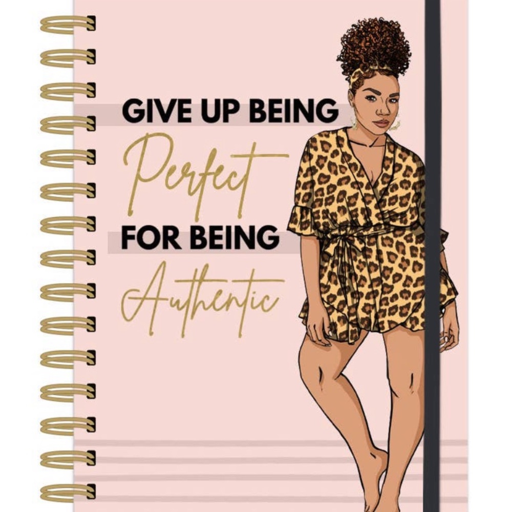 Give Up Being Perfect for Being Authentic Journal Notebook! - Picture 2 of 3